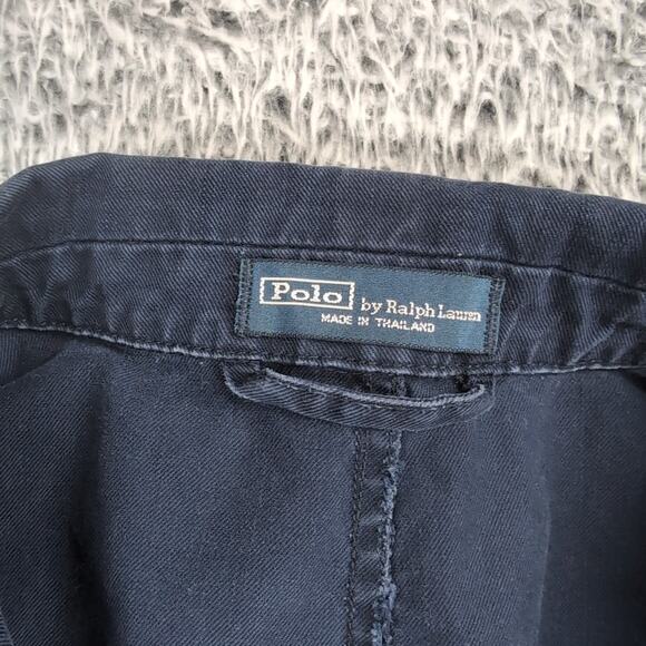 Polo Ralph Lauren Coat Adult Small Blue Button Jacket Casual Sport Career Work - Picture 2 of 7